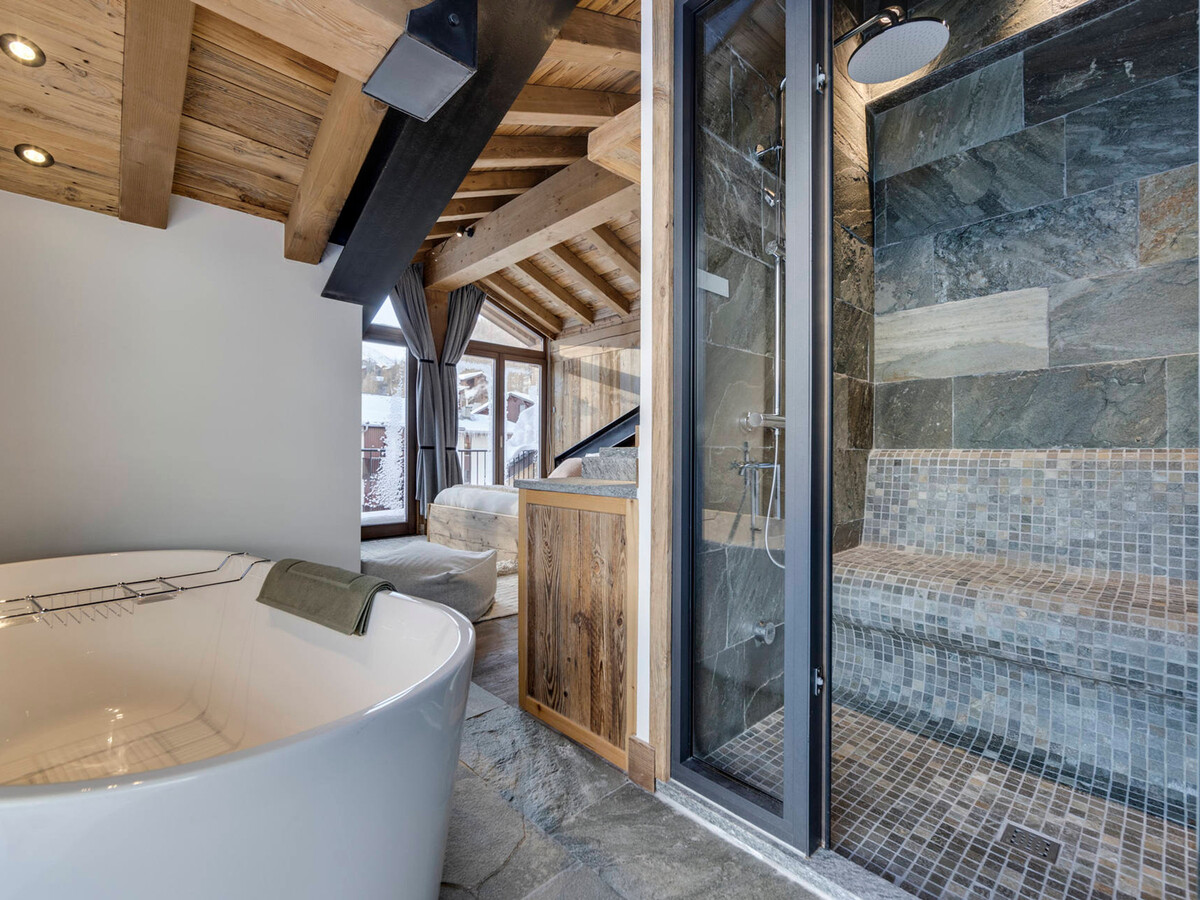 Penthouse 4 chambres avec hammam, 500m des pistes - Photo 5