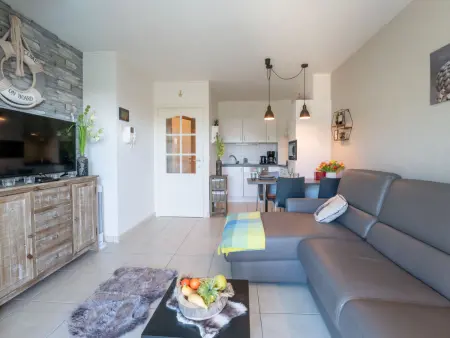 Appartement Green Garden XVXI 205 vue piscine à De Haan : photo 6