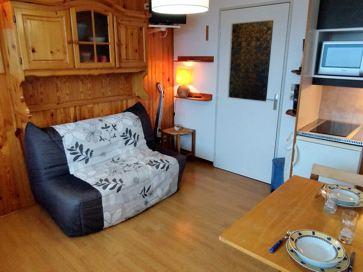 Studio cabine 4 pers aux Adrets-Prapoutel, 350m ESF - Photo 3