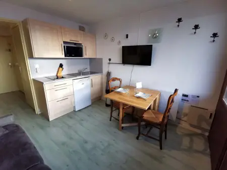 Studio cabine 4 pers. aux pieds des pistes, Les Adrets - Photo 3