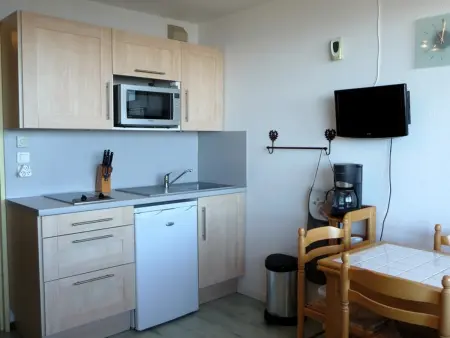 Studio cabine 4 pers. aux pieds des pistes, Les Adrets - Photo 9