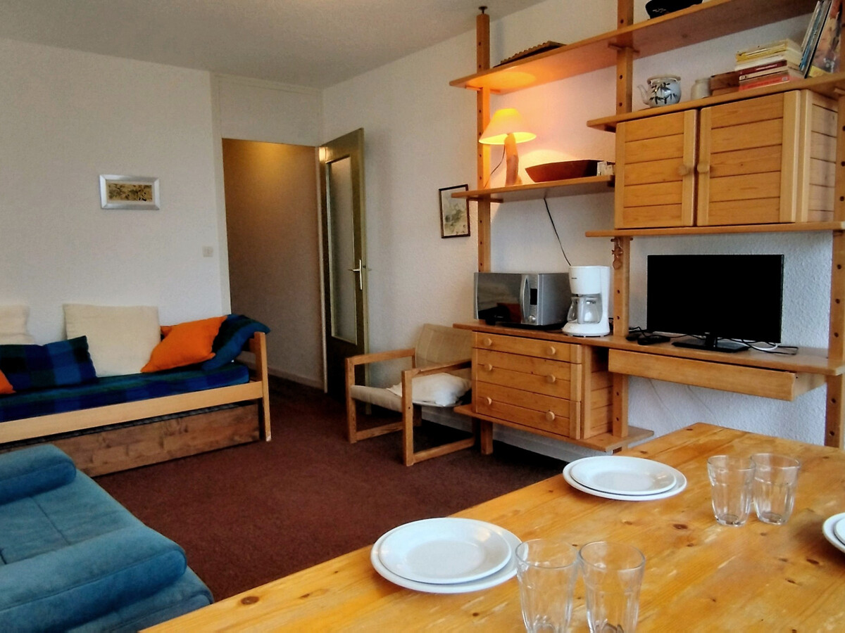Studio cabine 4 pers. pied de pistes aux Adrets-Prapoutel - Photo 5