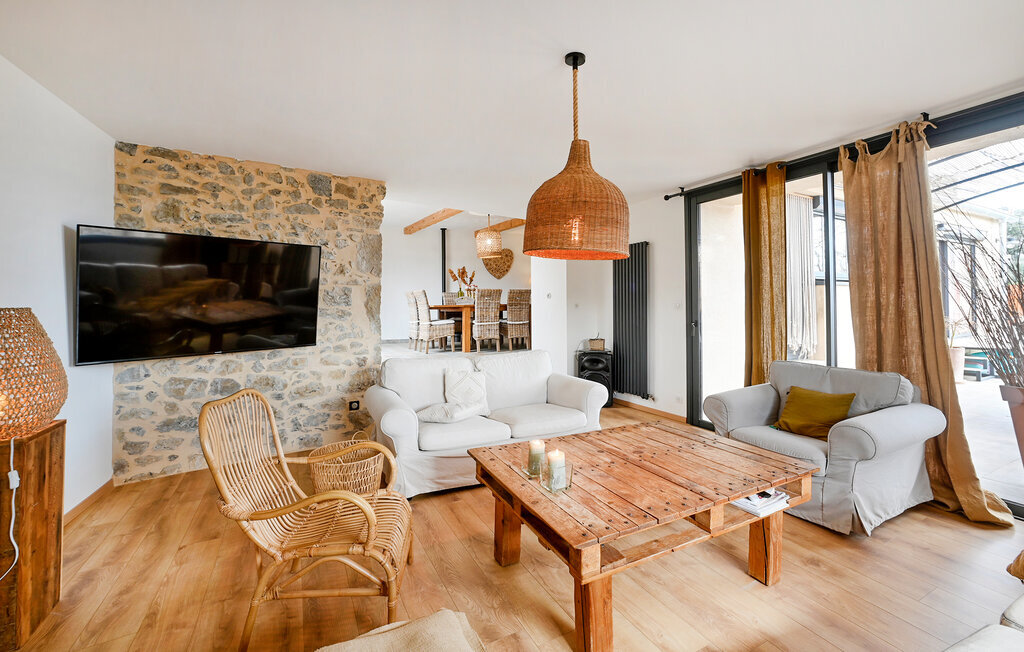 Maison pierre 18e siècle avec piscine à Cendras - Photo 3