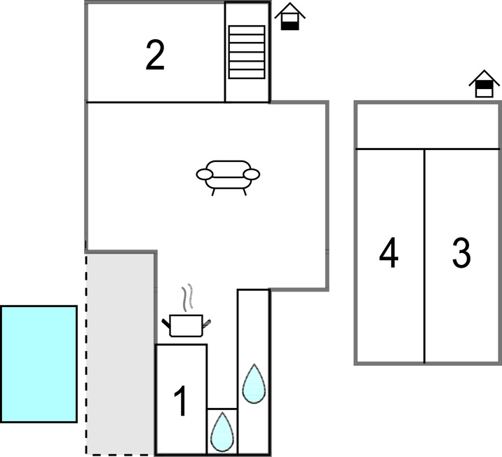 Maison pierre 18e siècle avec piscine à Cendras - Photo 24