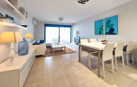 Appartement vue mer face à la plage à Moncofa Playa, 2 chambres : photo 6
