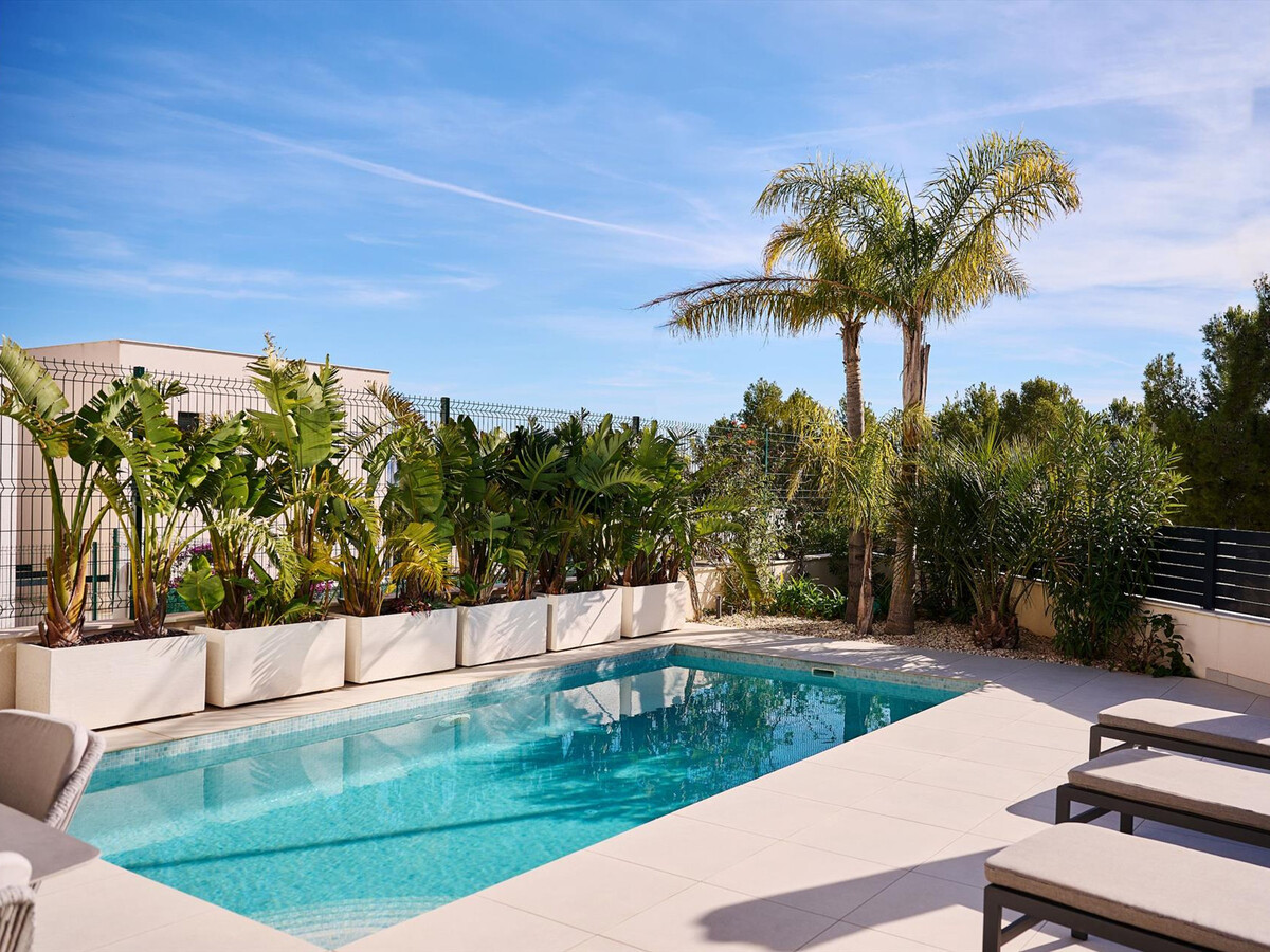 Villa Palmera : luxe 6 pers., piscine privée et terrasse panoramique - Photo 7