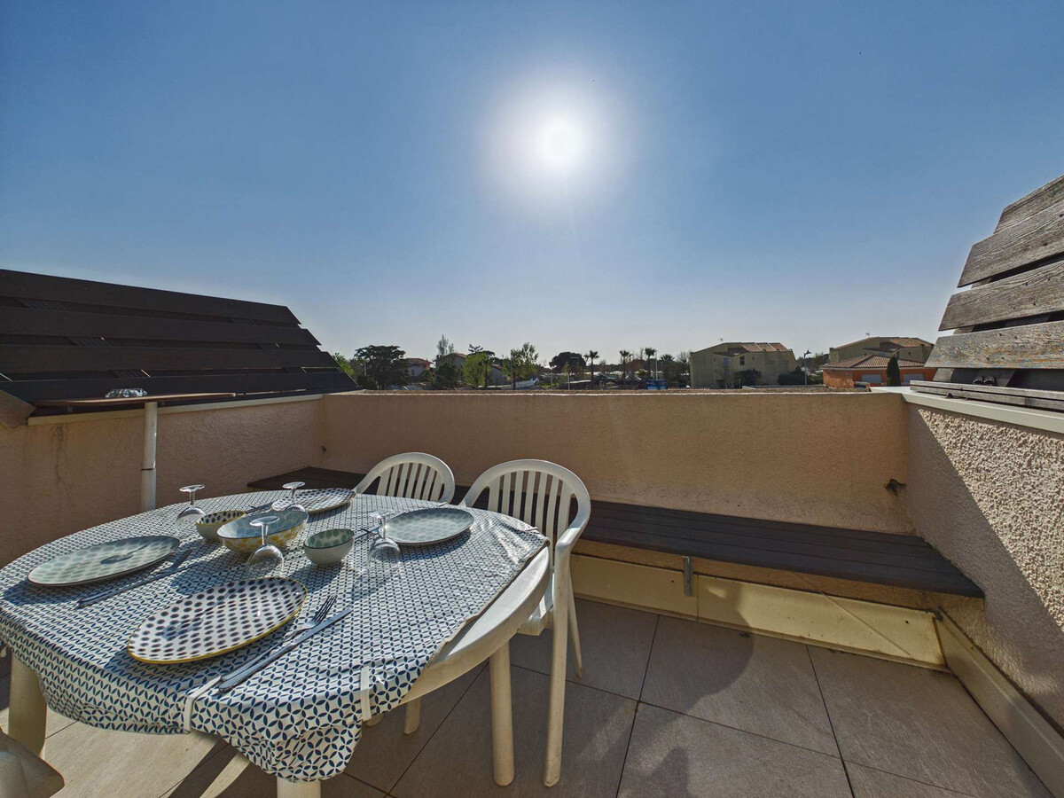 Duplex 6 pers climatisé, terrasse sud 12m² à Marseillan-Plage - Photo 2