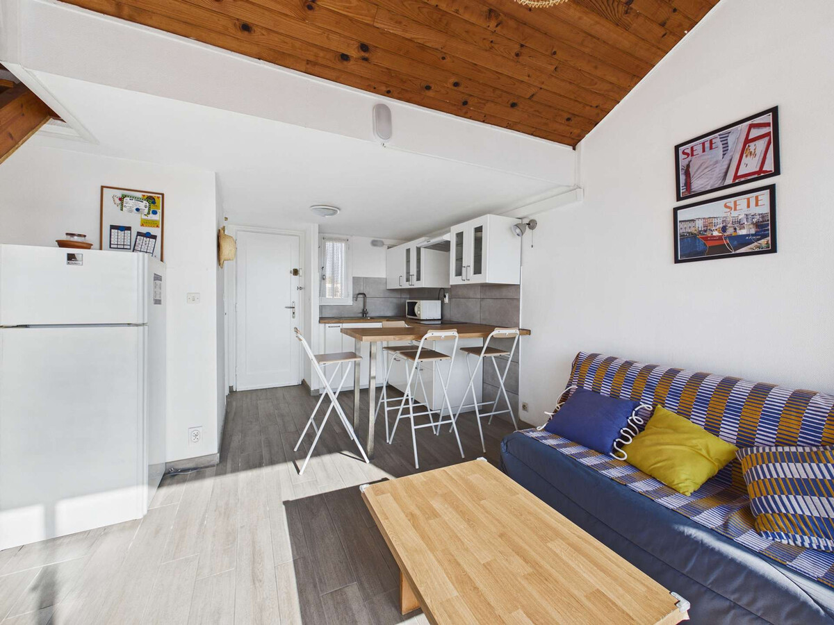 Duplex 6 pers climatisé, terrasse sud 12m² à Marseillan-Plage - Photo 4