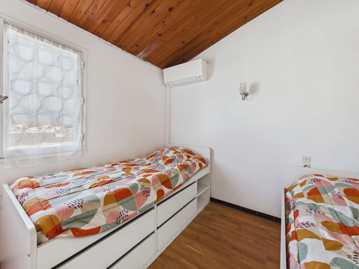 Duplex 6 pers climatisé, terrasse sud 12m² à Marseillan-Plage - Photo 14