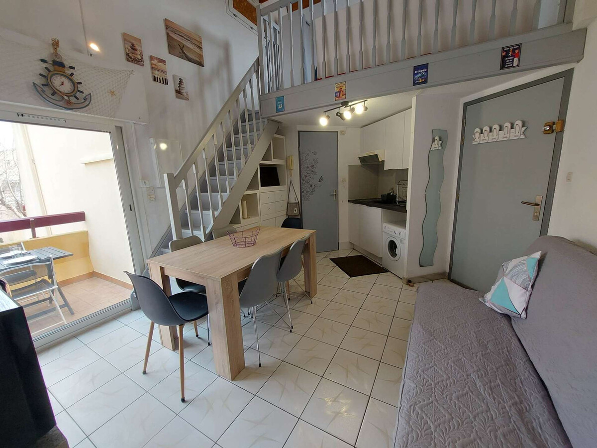 Appartement 2 pièces mezzanine, terrasse et parking à Marseillan-Plage - Photo 1