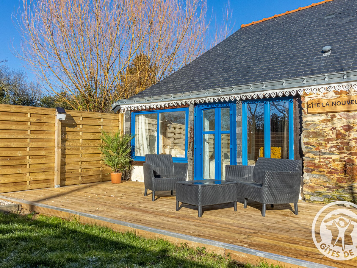 Gîte La Nouvelle en Anjou Bleu, 2 pers, poêle à bois - Photo 2