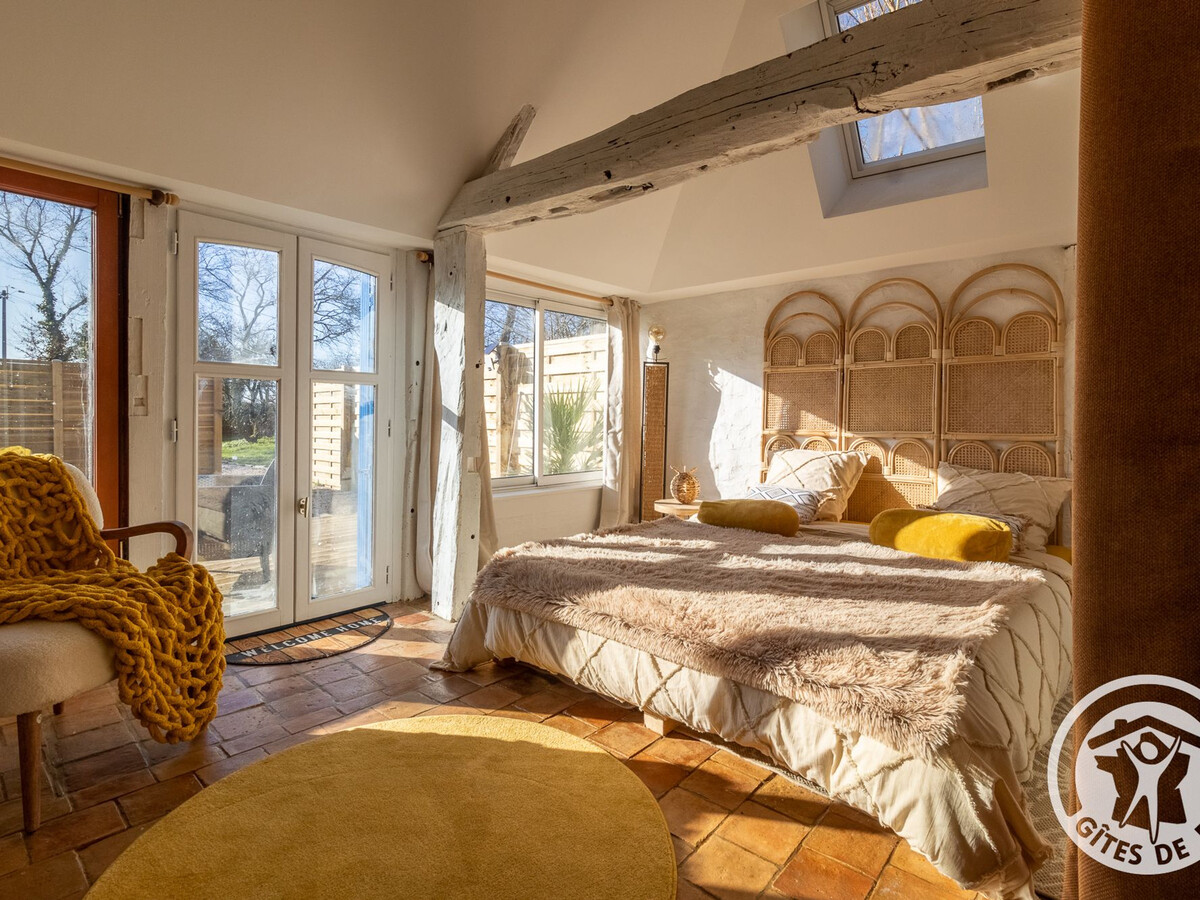 Gîte La Nouvelle en Anjou Bleu, 2 pers, poêle à bois - Photo 3