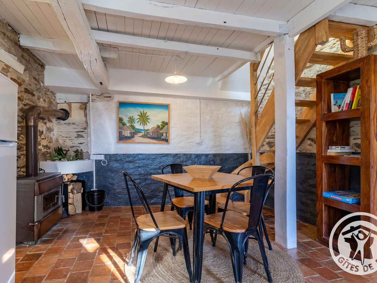 Gîte La Nouvelle en Anjou Bleu, 2 pers, poêle à bois - Photo 5