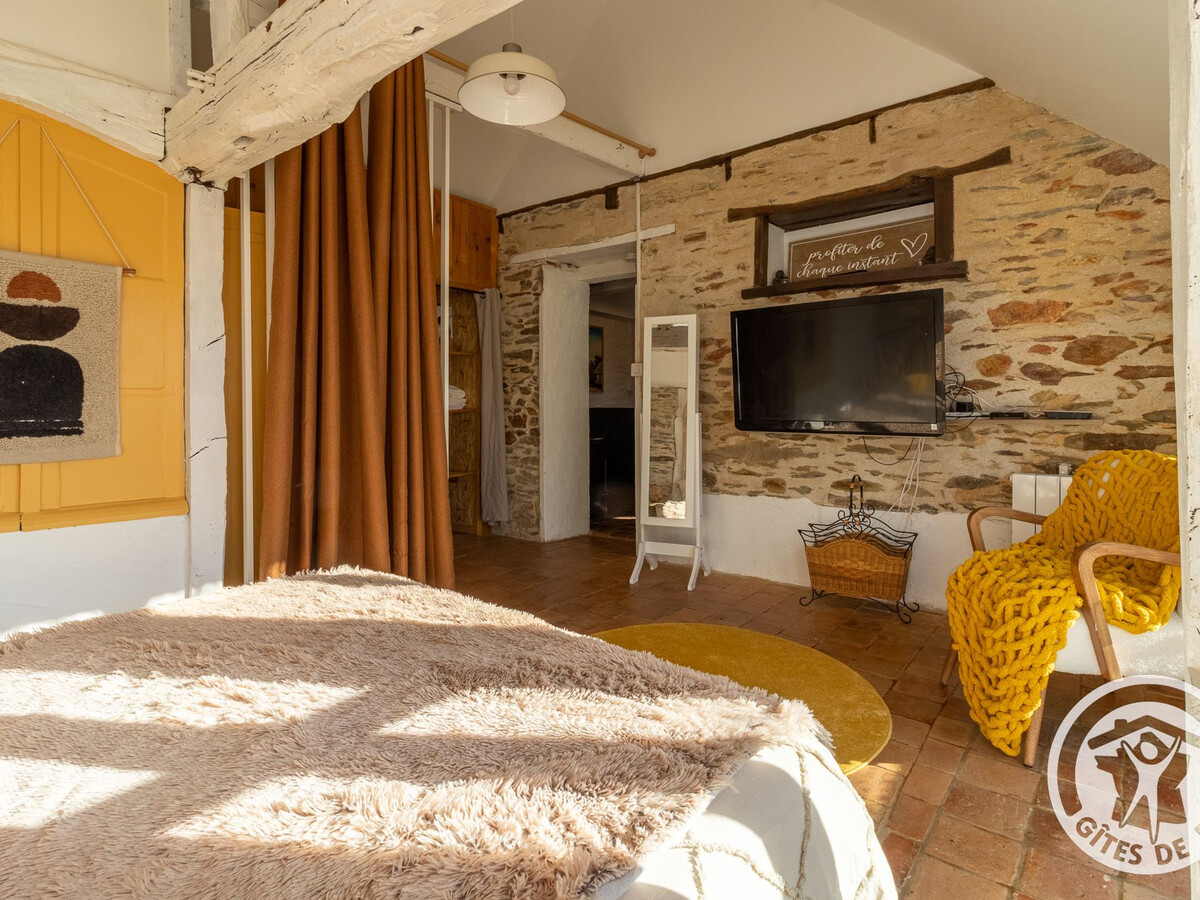 Gîte La Nouvelle en Anjou Bleu, 2 pers, poêle à bois - Photo 8