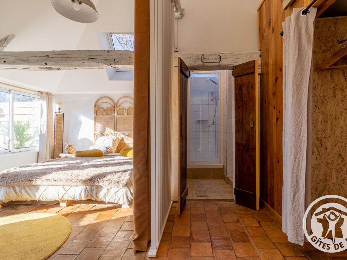 Gîte La Nouvelle en Anjou Bleu, 2 pers, poêle à bois - Photo 9