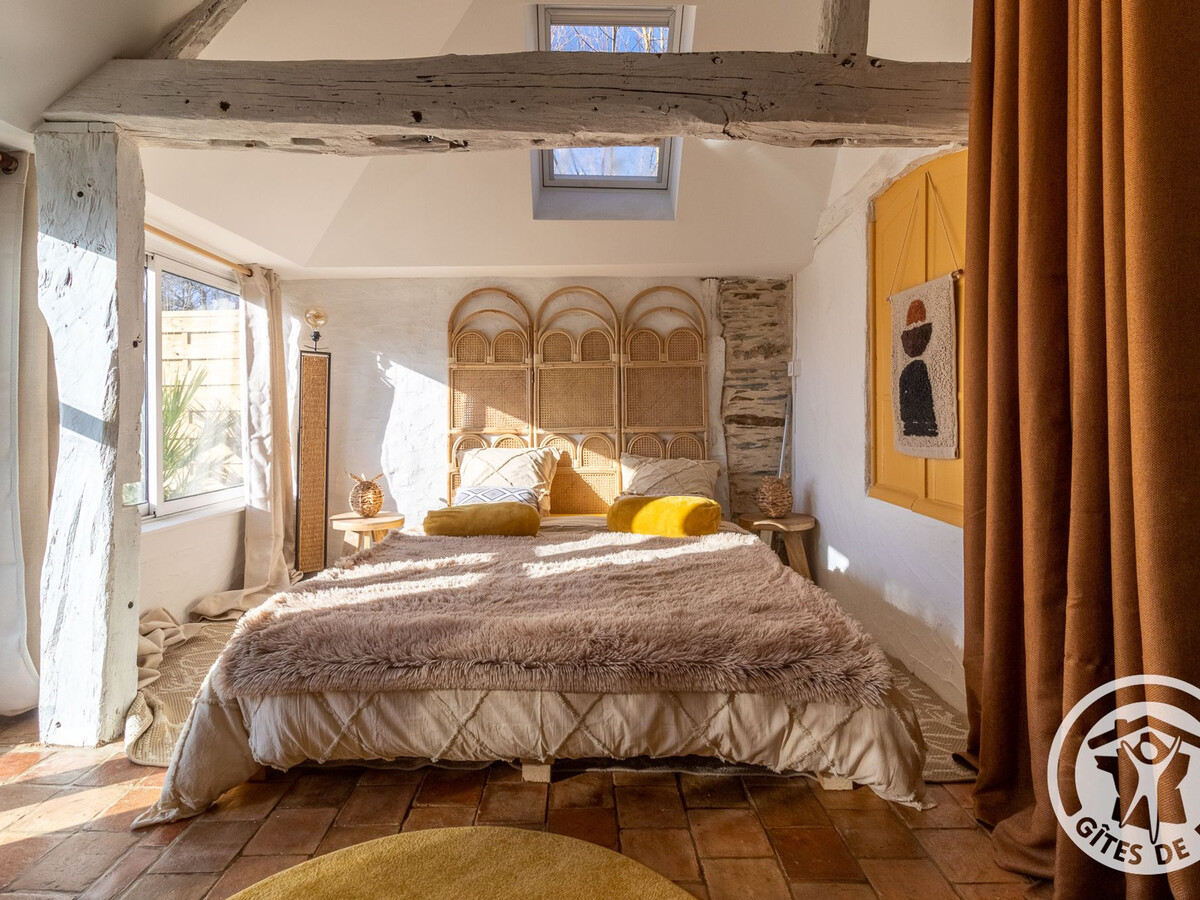 Gîte La Nouvelle en Anjou Bleu, 2 pers, poêle à bois - Photo 14