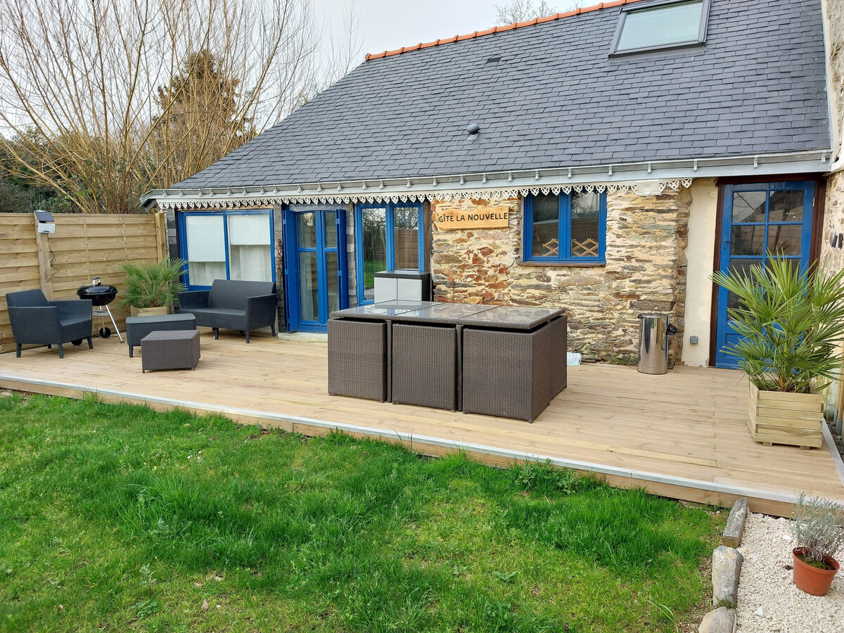Gîte La Nouvelle en Anjou Bleu, 2 pers, poêle à bois - Photo 19