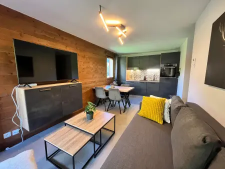 Appartement 43m² piscine à Samoëns, 50m du ski-bus : photo 3