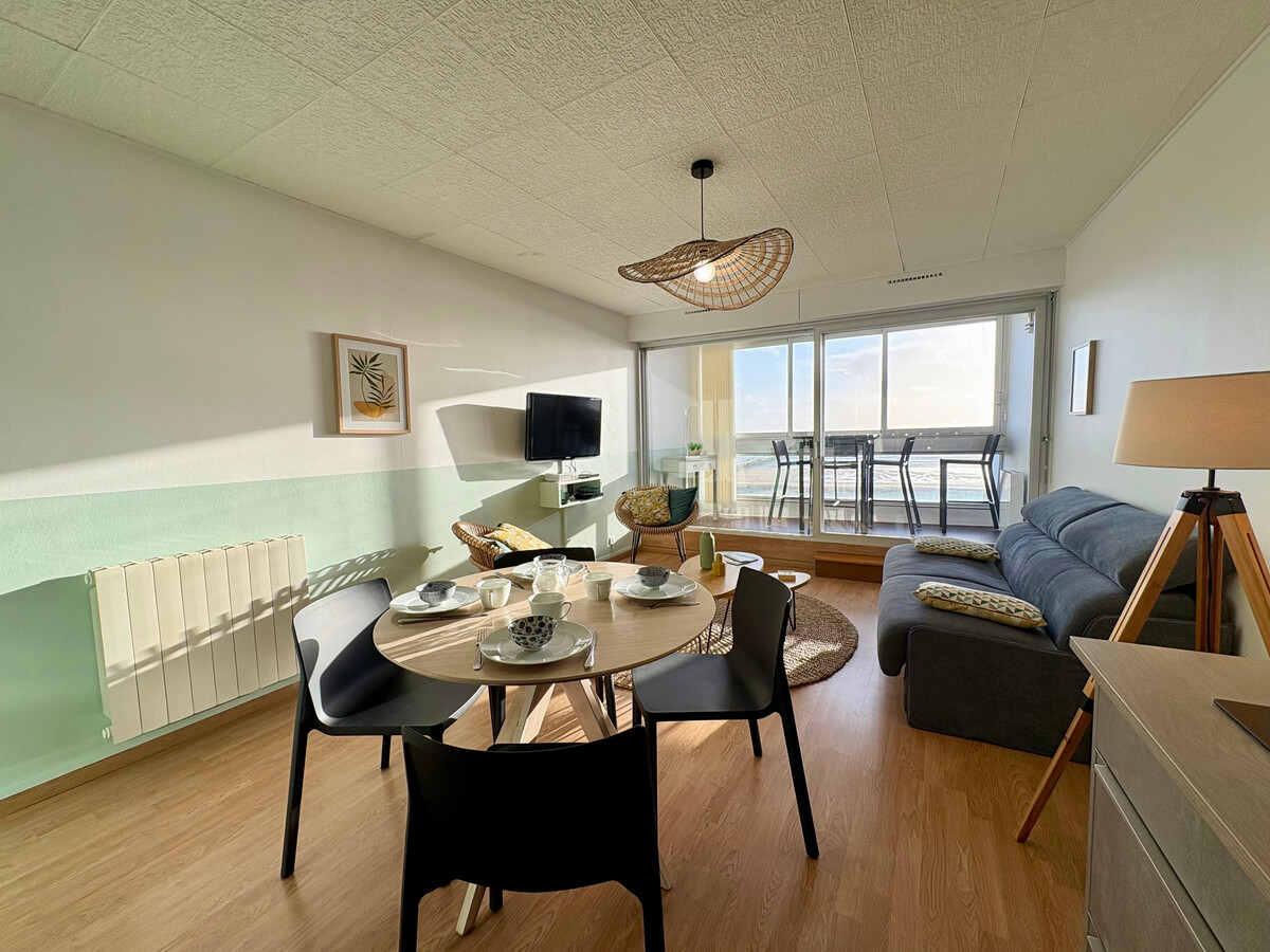 Jeffie, appartement rénové face à la mer à Saint-Jean-de-Monts - Photo 2