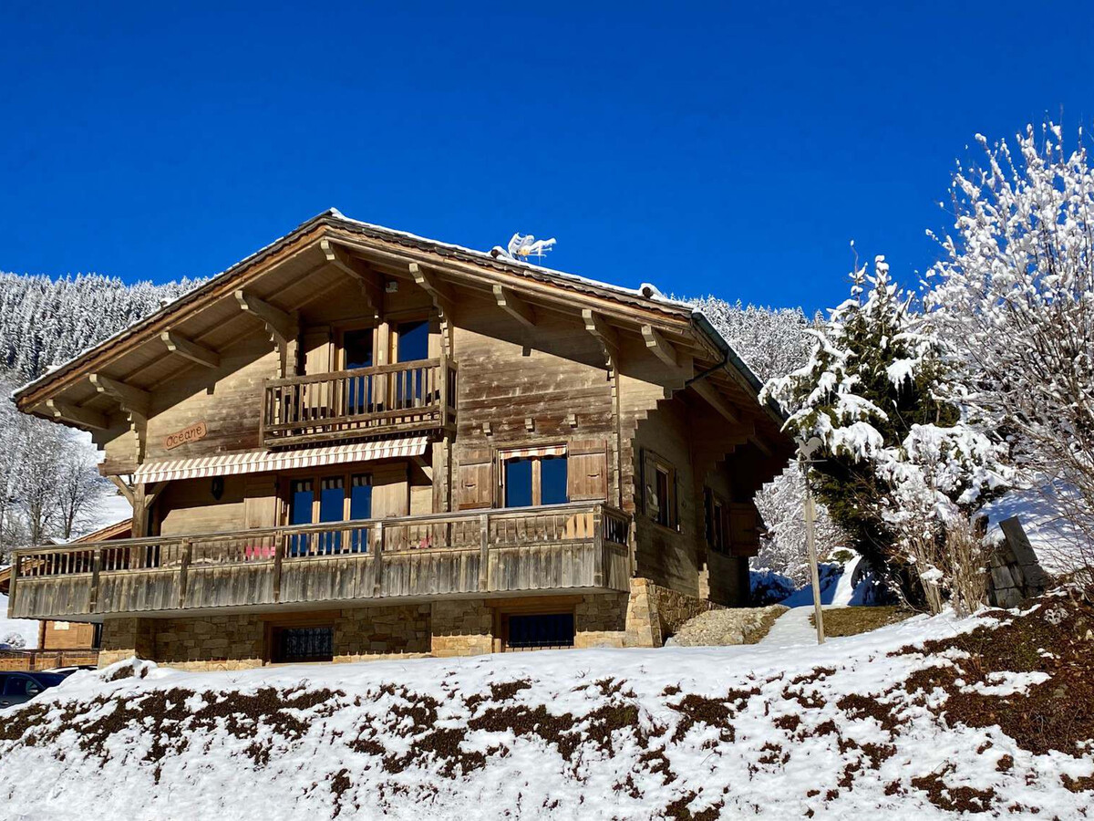 Chalet 8 pers. La Clusaz : garage double et 26 m² terrasse - Photo 15