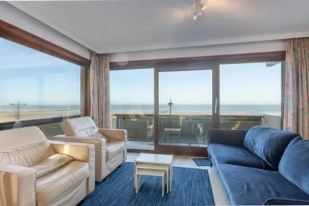 Location appartement à Middelkerke, Appartement avec parking et vue sur la mer