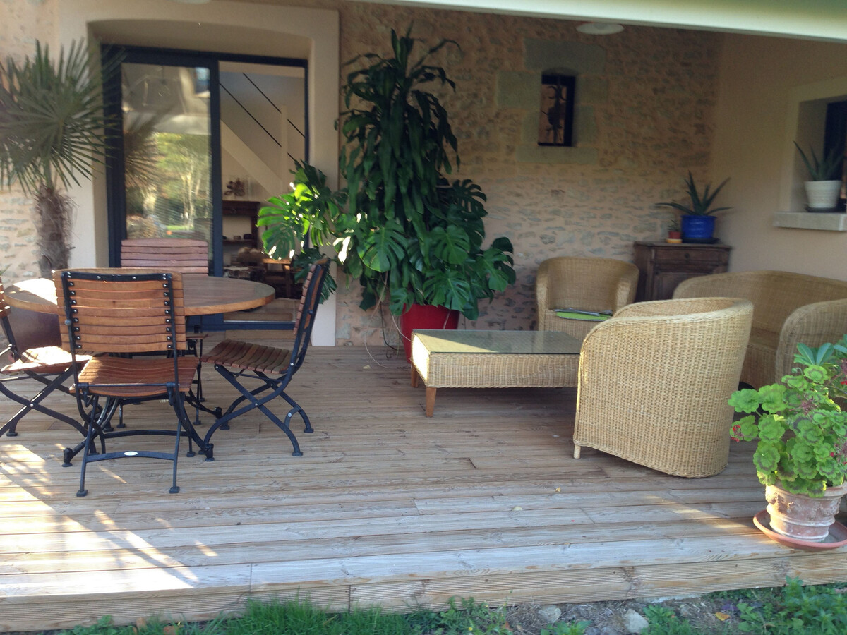 Ancien Fournil Cosy avec Piscine Couverte et Sauna - Photo 1
