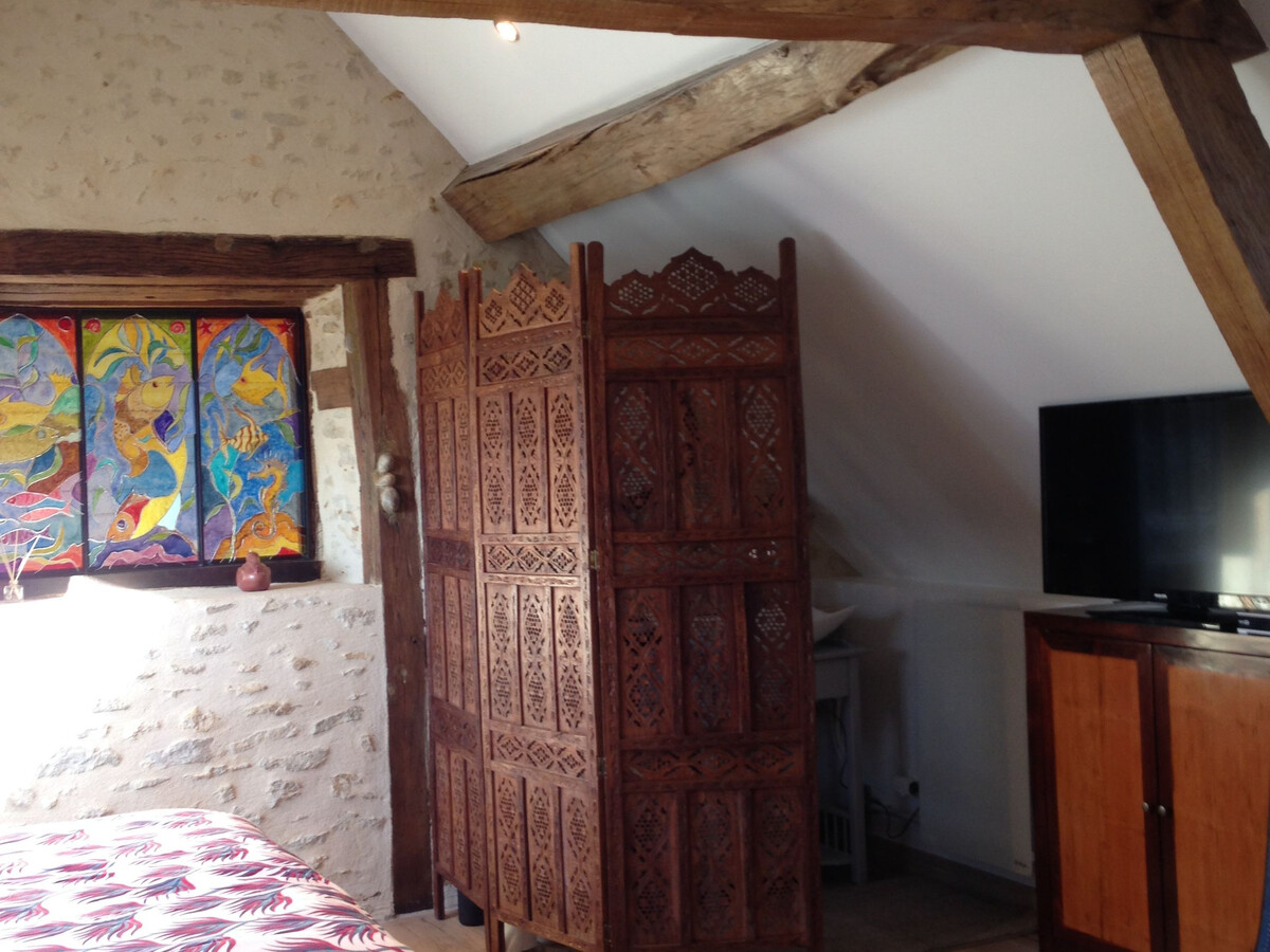 Ancien Fournil Cosy avec Piscine Couverte et Sauna - Photo 15