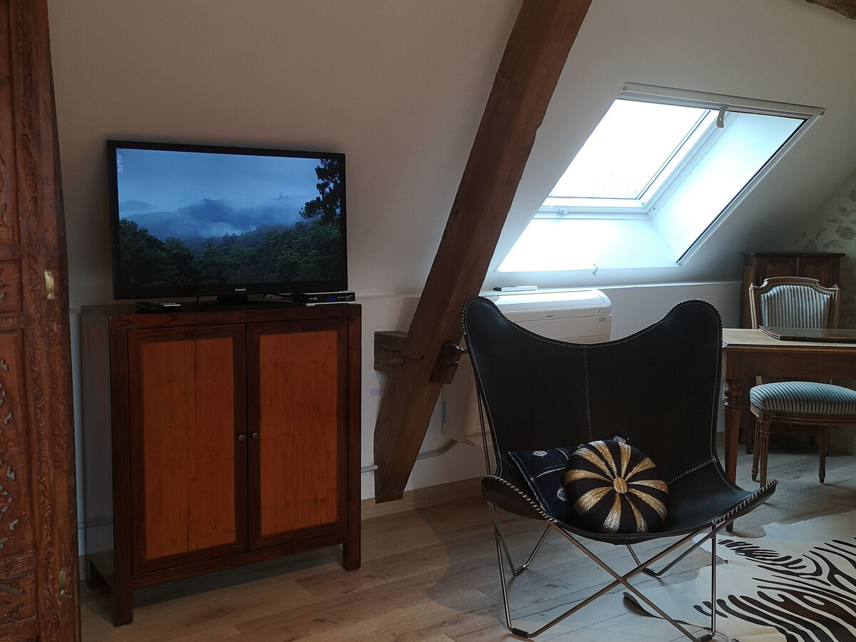 Ancien Fournil Cosy avec Piscine Couverte et Sauna - Photo 18