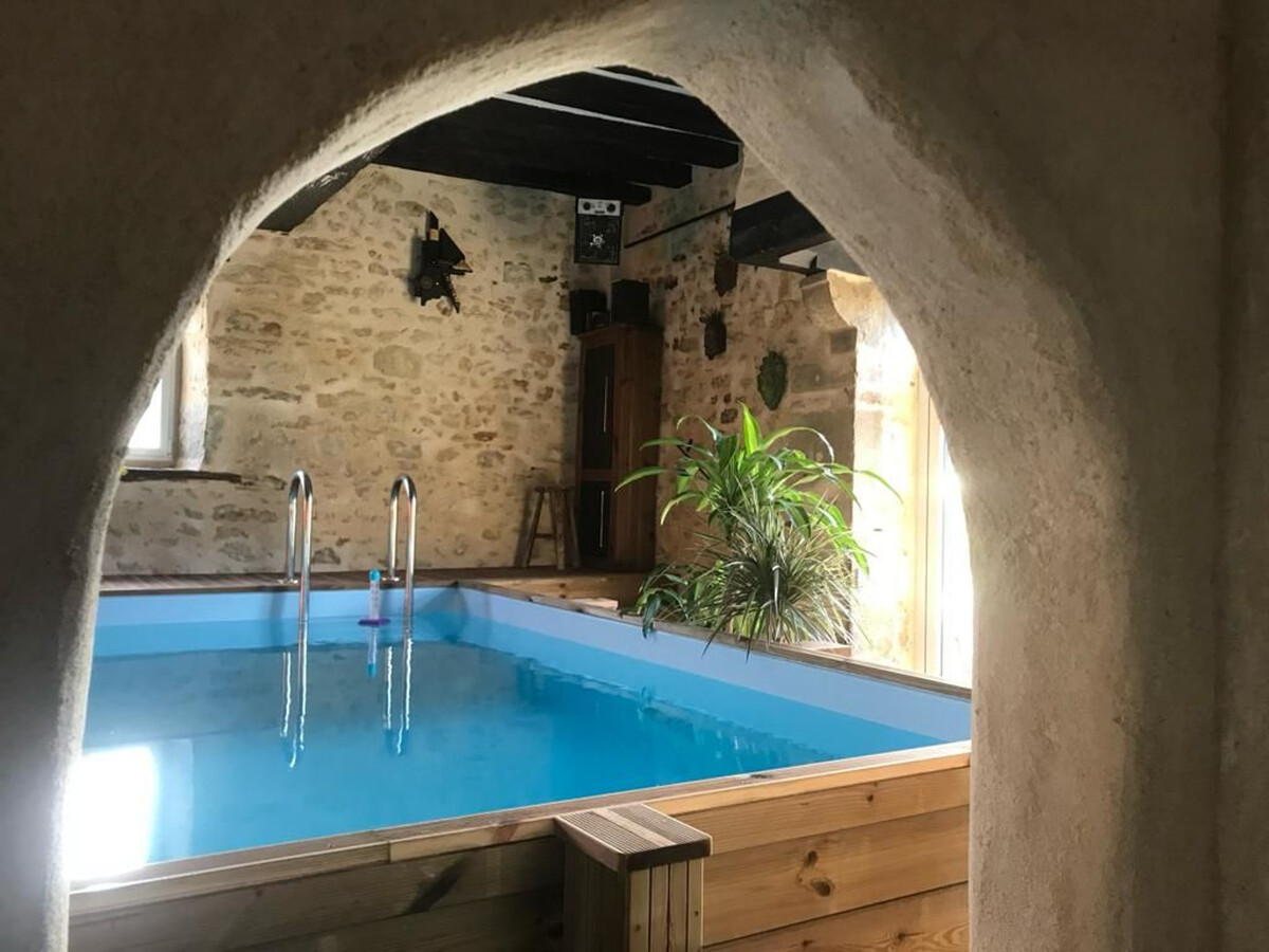 Ancien Fournil Cosy avec Piscine Couverte et Sauna - Photo 22