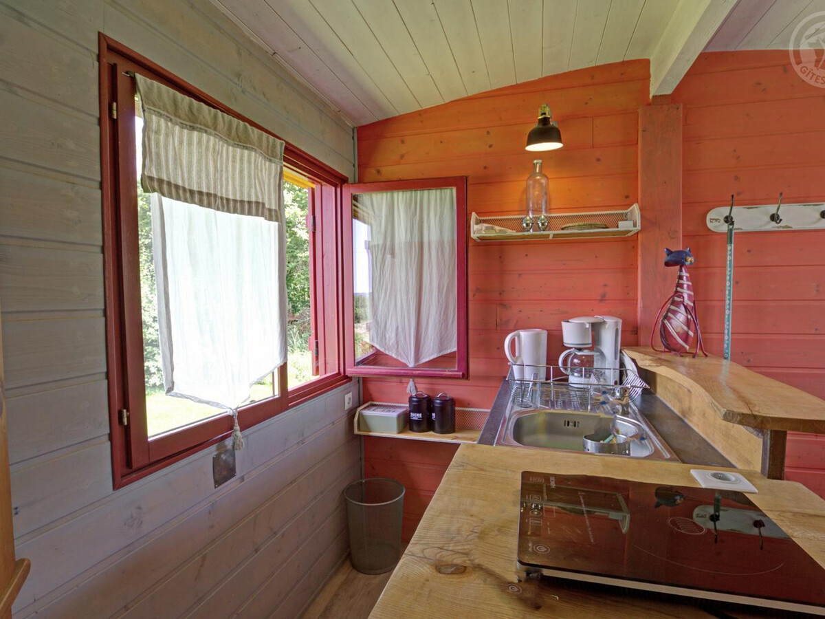 Roulotte pittoresque 4 pers, terrasse 16m², animaux admis - Photo 7
