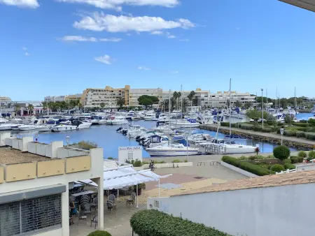 Location appartement à Cap d'Agde naturisme, Studio pour 2 avec piscine et parking sécurisé au Cap dAgde
