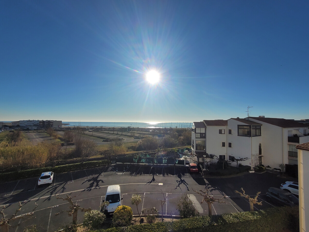 F2 climatisé vue mer à Palavas, parking privé - Photo 14