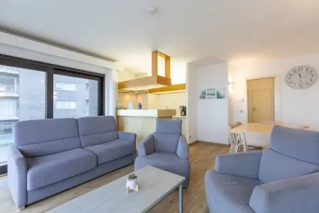 Location appartement à Middelkerke, Appartement d’angle avec une vue sur la mer