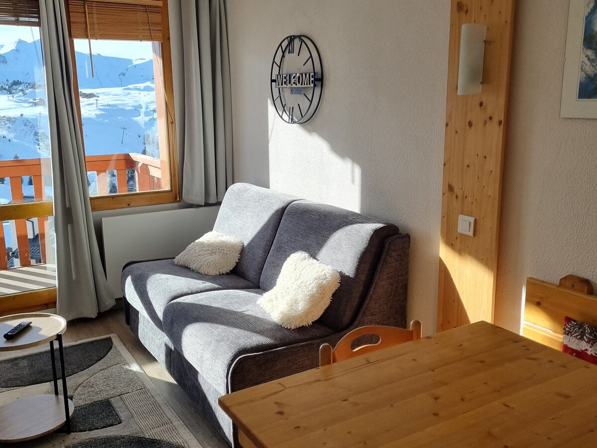Studio cabine 4 pers. aux pieds des pistes, balcon Belle Plagne - Photo 6