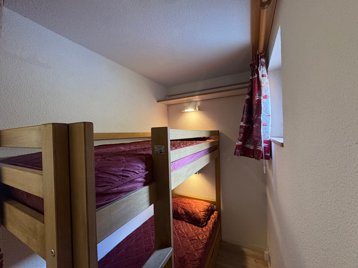 Studio cabine 4 pers. aux pieds des pistes, balcon Belle Plagne - Photo 10