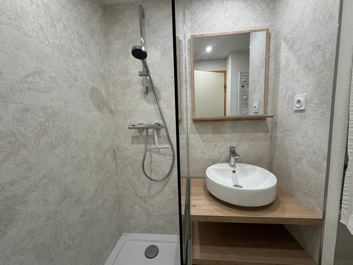 Studio cabine 4 pers. aux pieds des pistes, balcon Belle Plagne - Photo 11