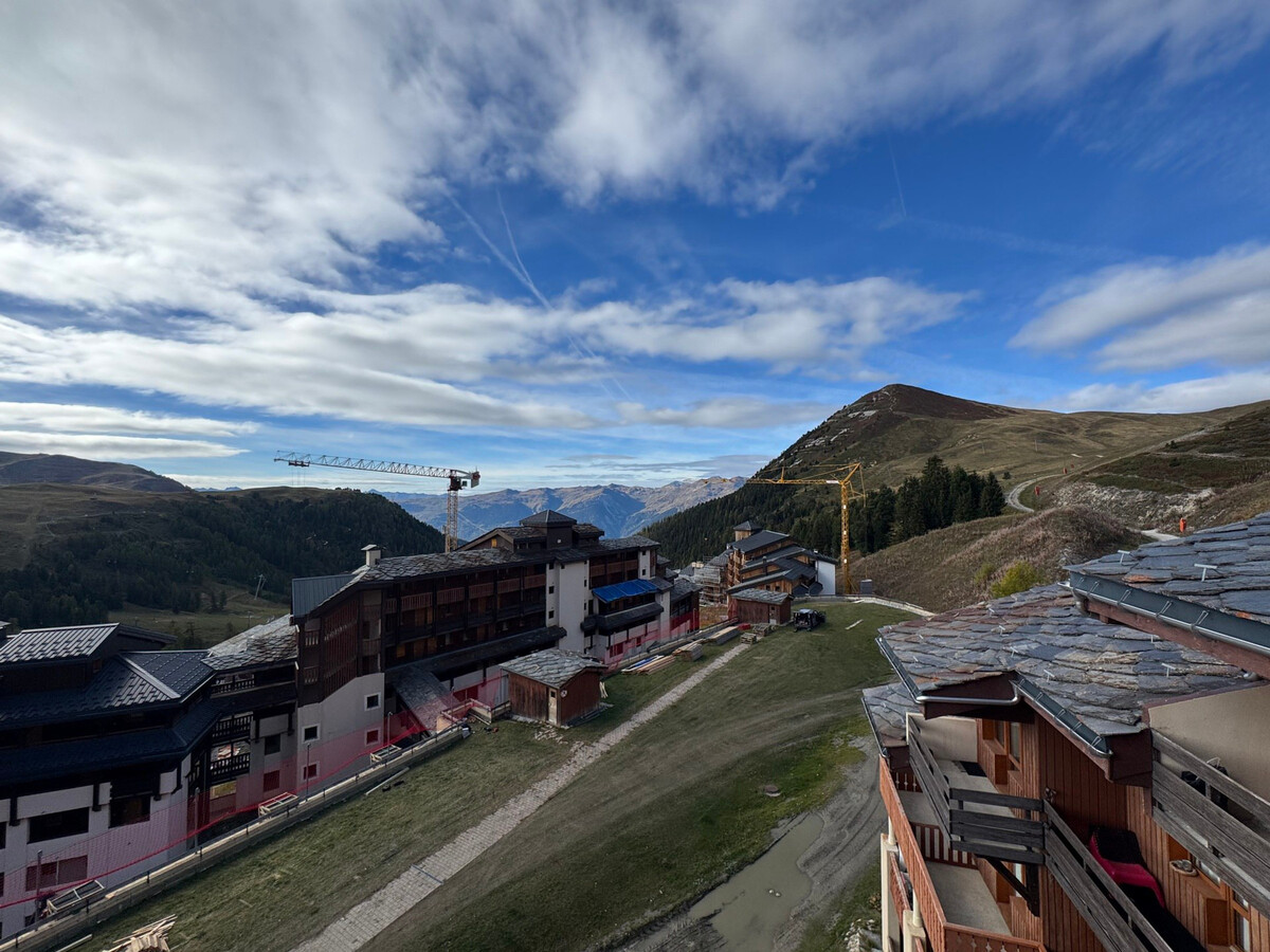 Studio cabine 4 pers. aux pieds des pistes, balcon Belle Plagne - Photo 14