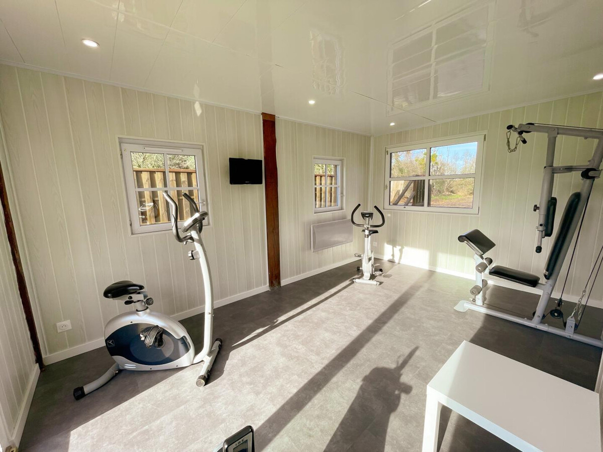 Gîte 12 pers. avec piscine chauffée et salle de fitness - Photo 4