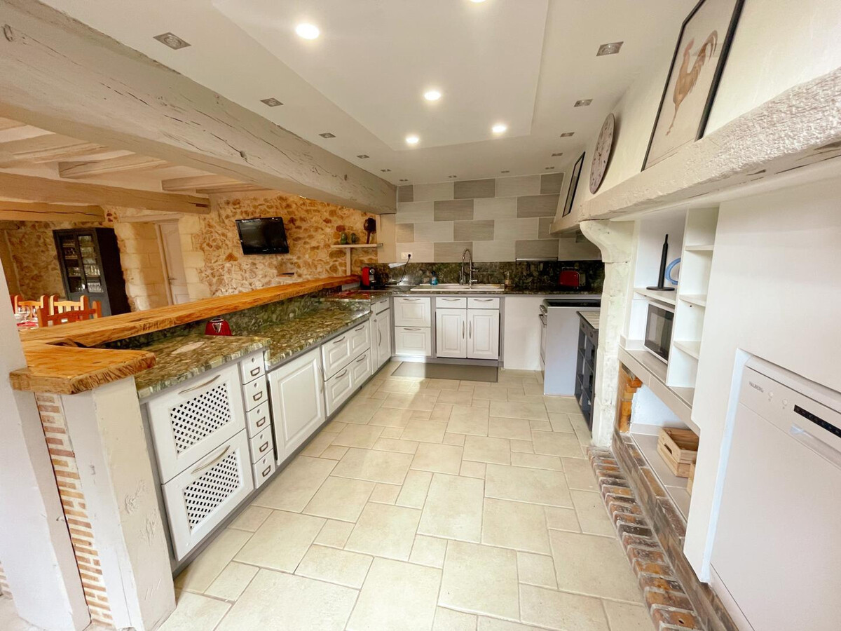 Gîte 12 pers. avec piscine chauffée et salle de fitness - Photo 7