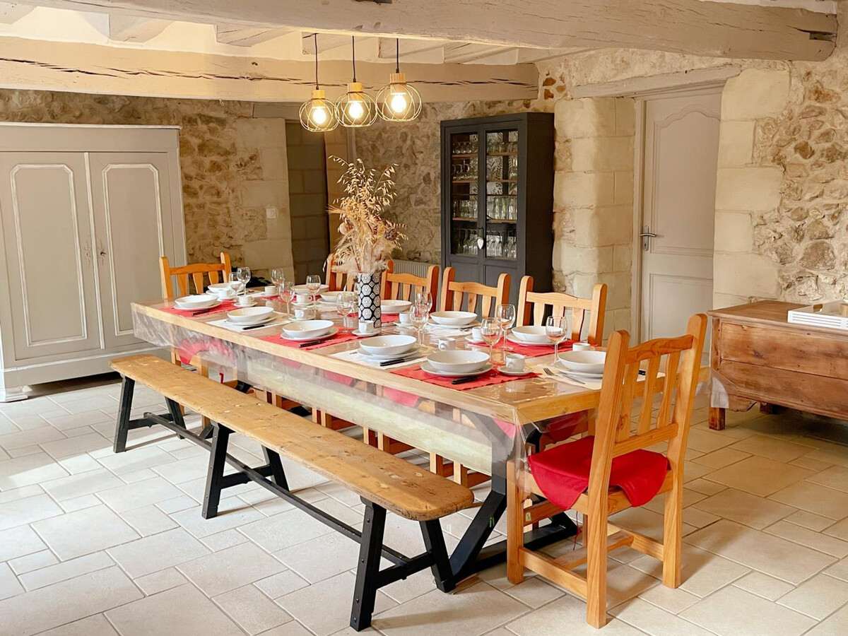 Gîte 12 pers. avec piscine chauffée et salle de fitness - Photo 10