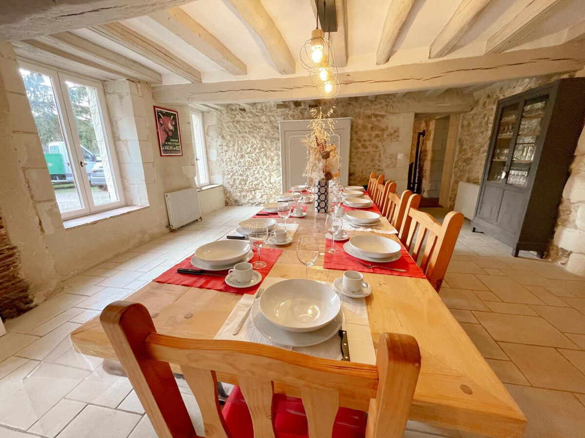 Gîte 12 pers. avec piscine chauffée et salle de fitness - Photo 11