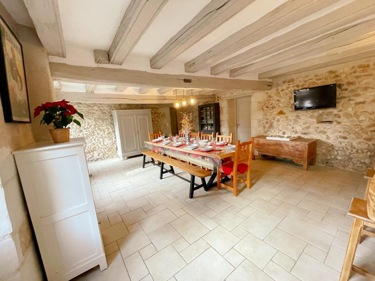 Gîte 12 pers. avec piscine chauffée et salle de fitness - Photo 13