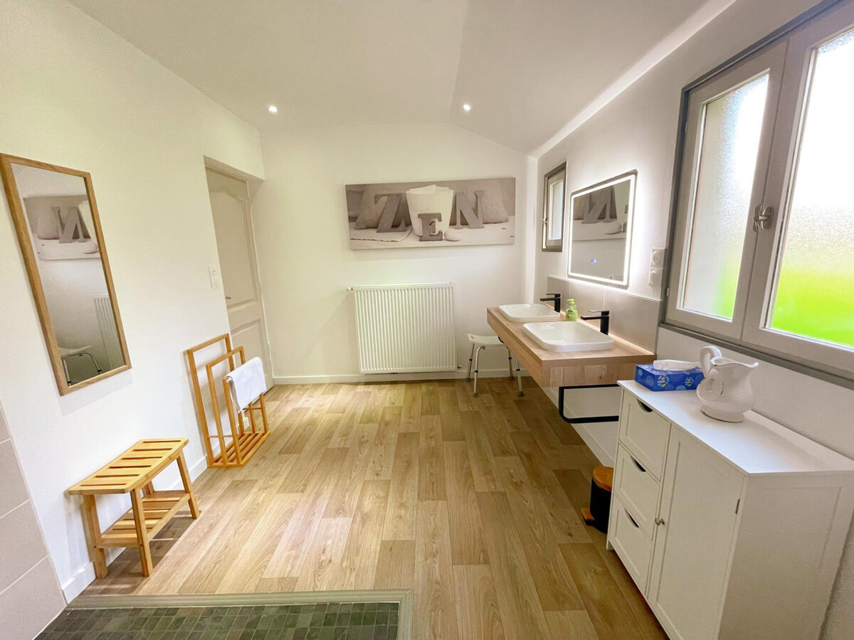 Gîte 12 pers. avec piscine chauffée et salle de fitness - Photo 19
