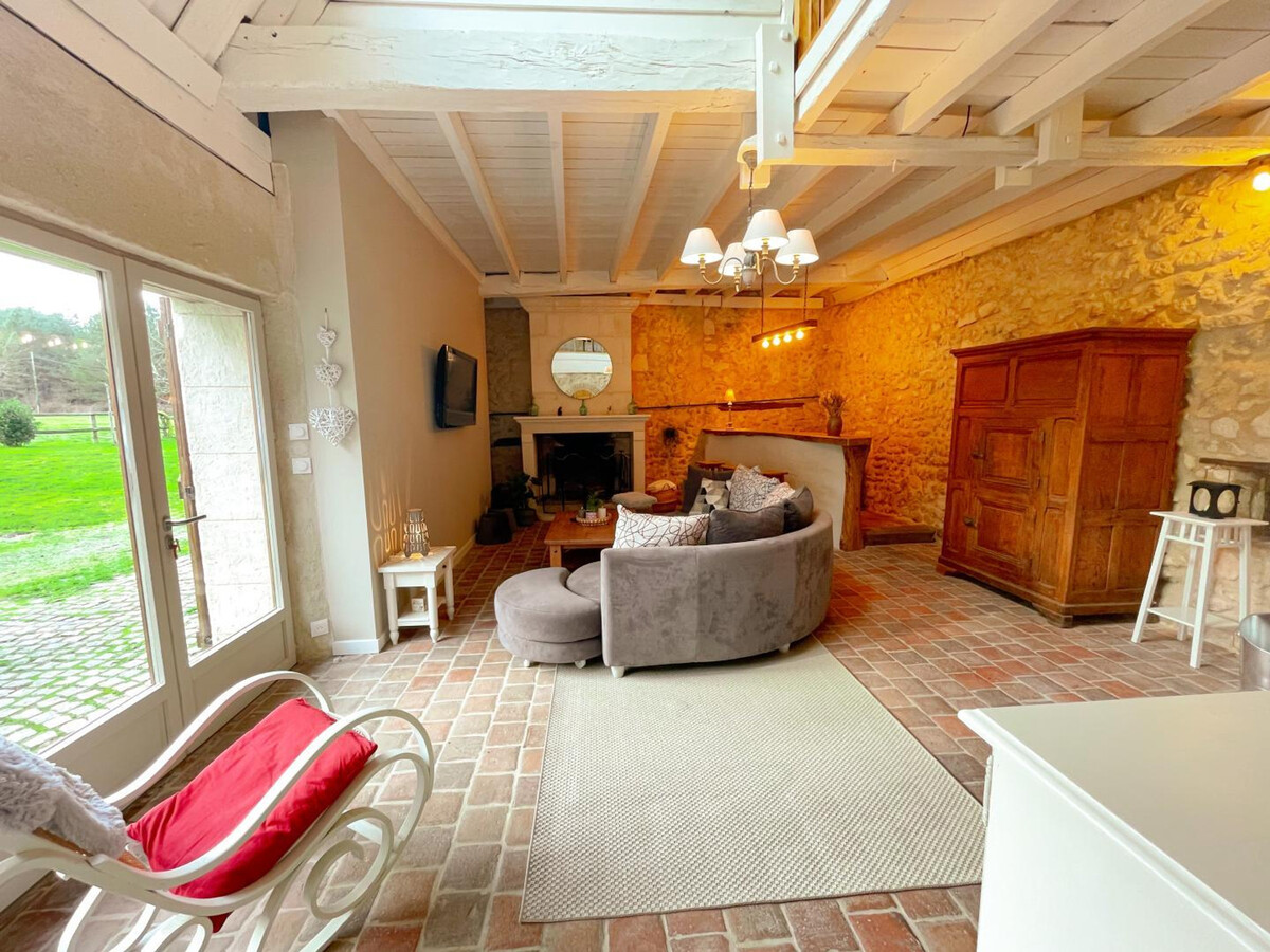 Gîte 12 pers. avec piscine chauffée et salle de fitness - Photo 23