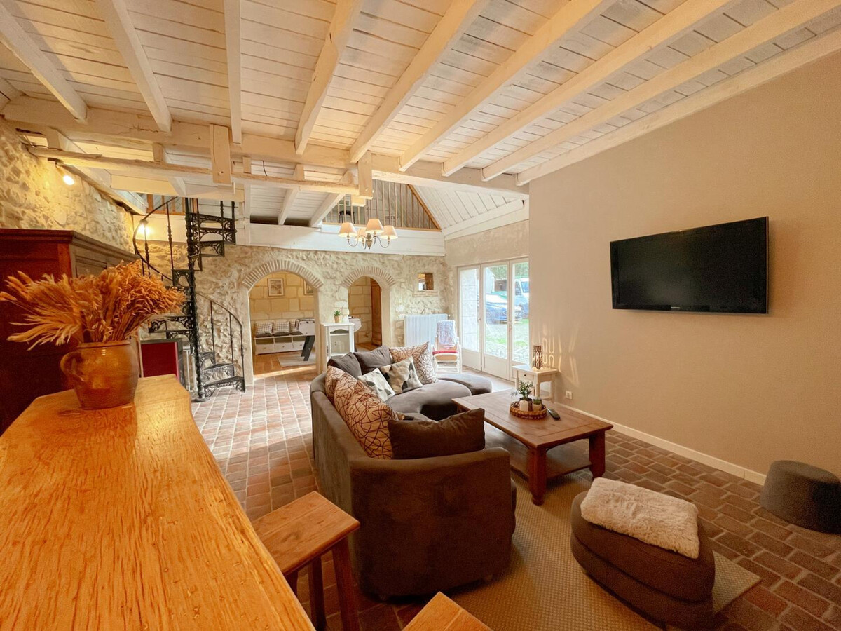 Gîte 12 pers. avec piscine chauffée et salle de fitness - Photo 25