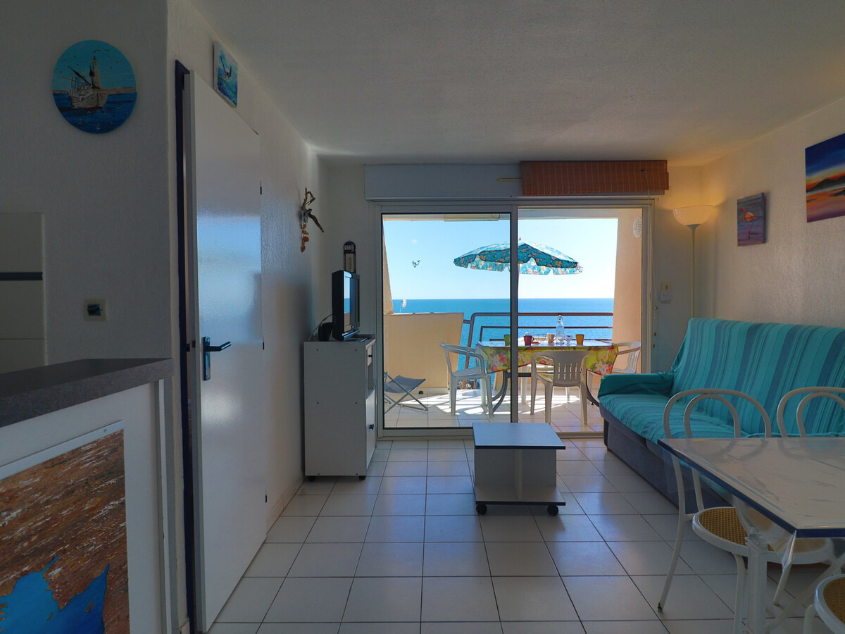 Appartement 2 pièces + cabine, terrasse vue mer à Sète - Photo 3