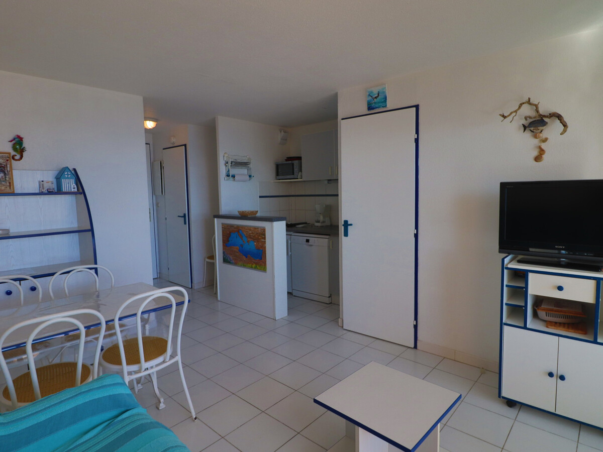 Appartement 2 pièces + cabine, terrasse vue mer à Sète - Photo 4