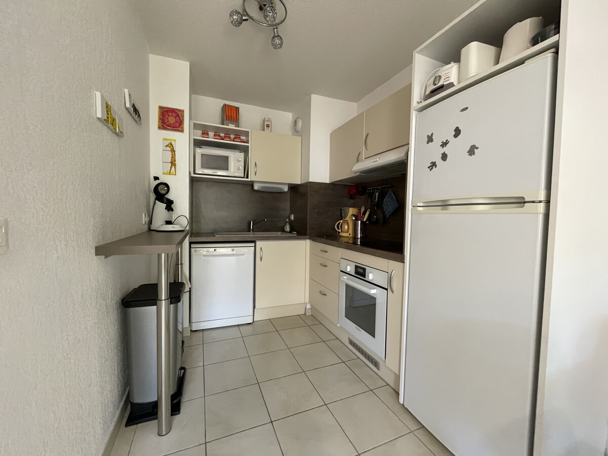 Appartement 2 pièces Sète, 250 m plage, piscine et garage - Photo 8