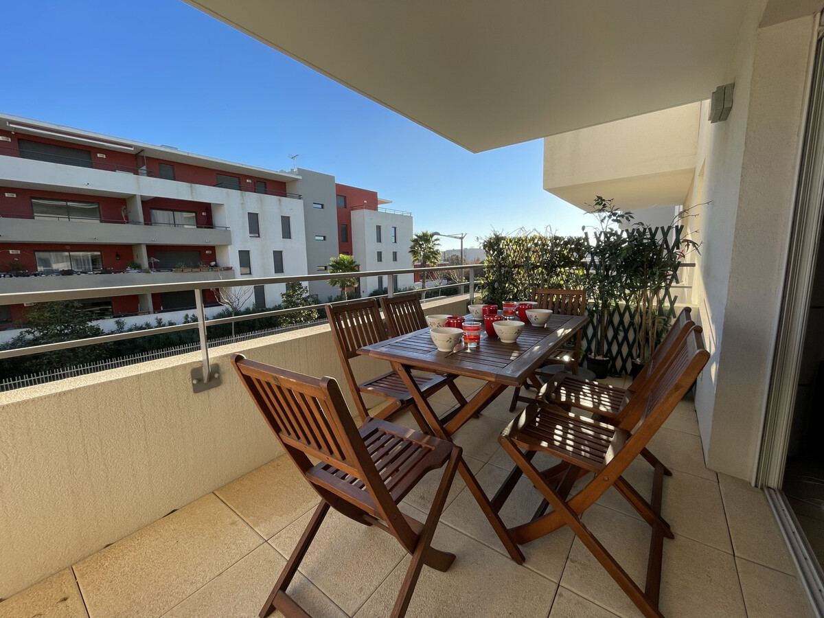 Appartement 2 pièces Sète, 250 m plage, piscine et garage - Photo 10