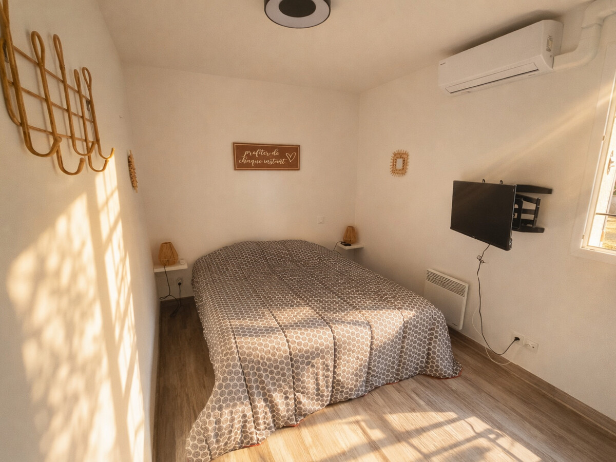 T2 climatisé Collioure, balcon vue toits, parking - Photo 6